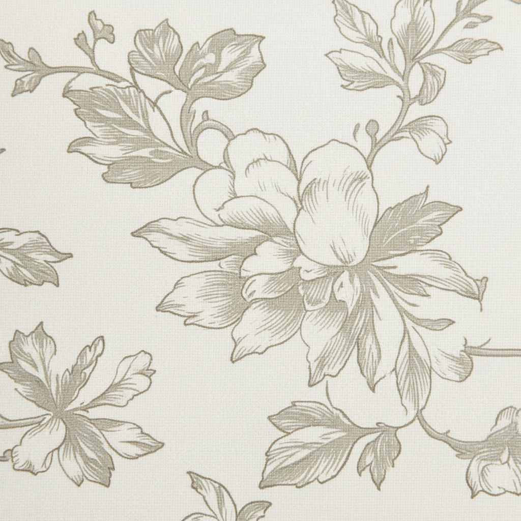 Floral Botanical Throw Pillow | 18x18