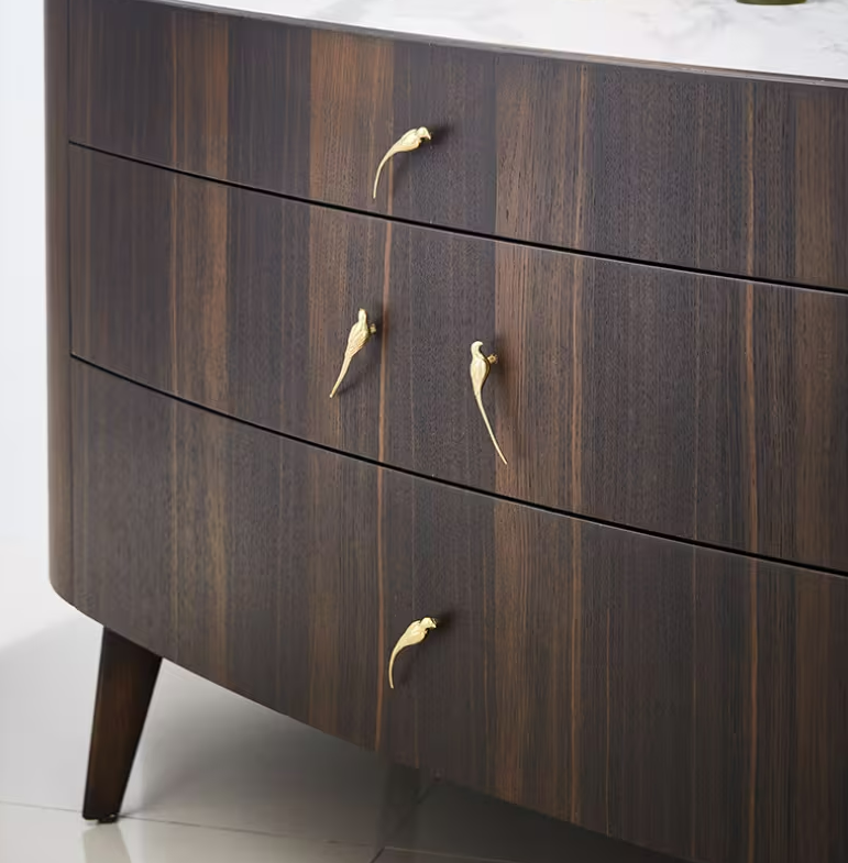 Gold Magpie Metal Cabinet Handles | Set of 2