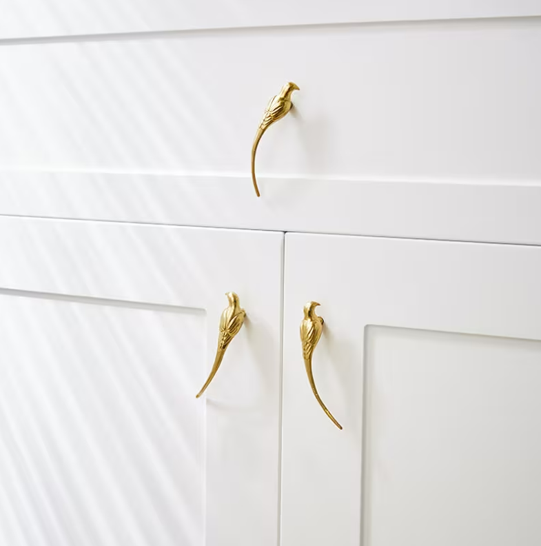 Gold Magpie Metal Cabinet Handles | Set of 2
