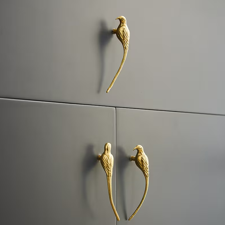 Gold Magpie Metal Cabinet Handles | Set of 2