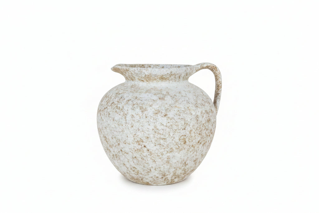 Ivory Clay Vase