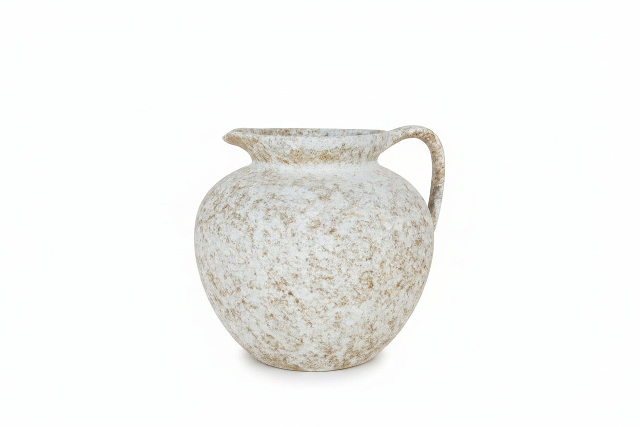 Ivory Clay Vase