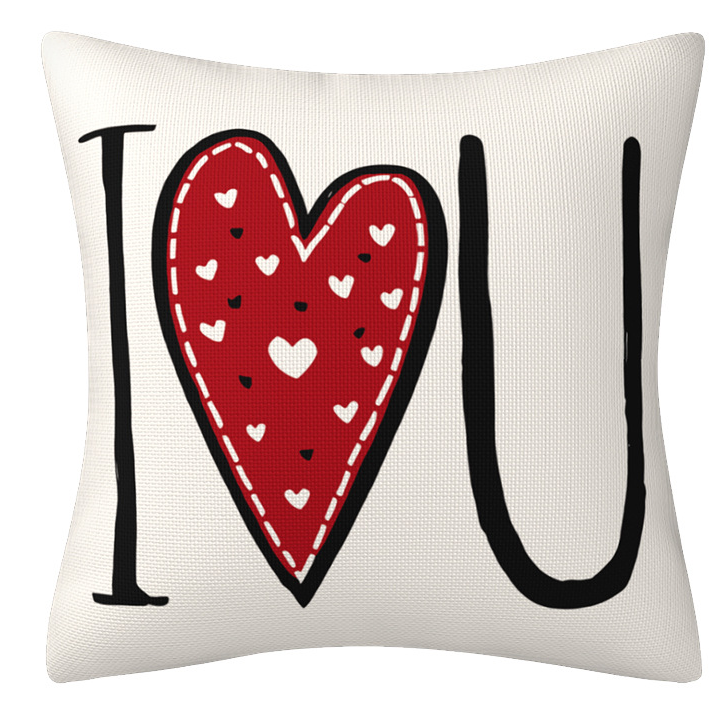 V-Day Romantic Throw Pillow