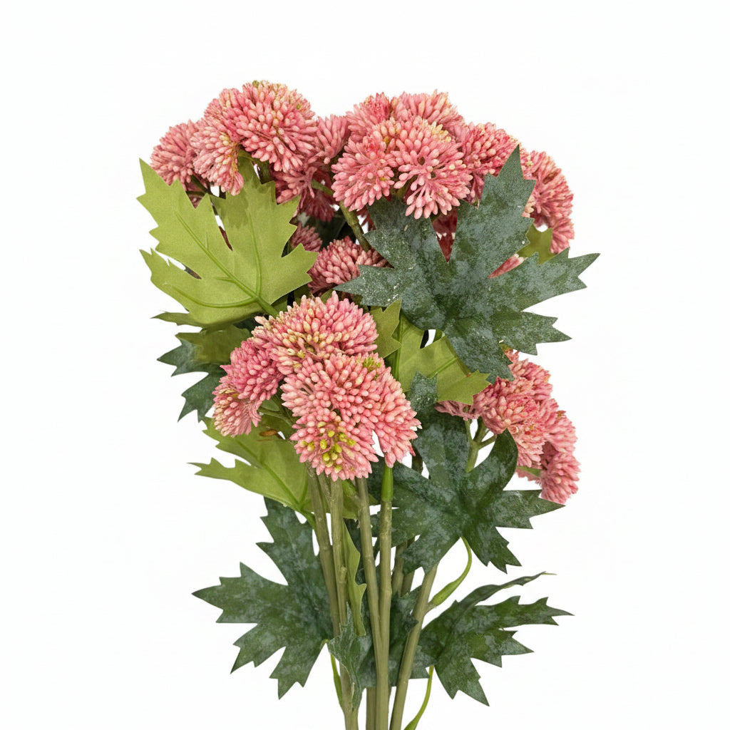 Pink Chrysanthemum Floral Stems