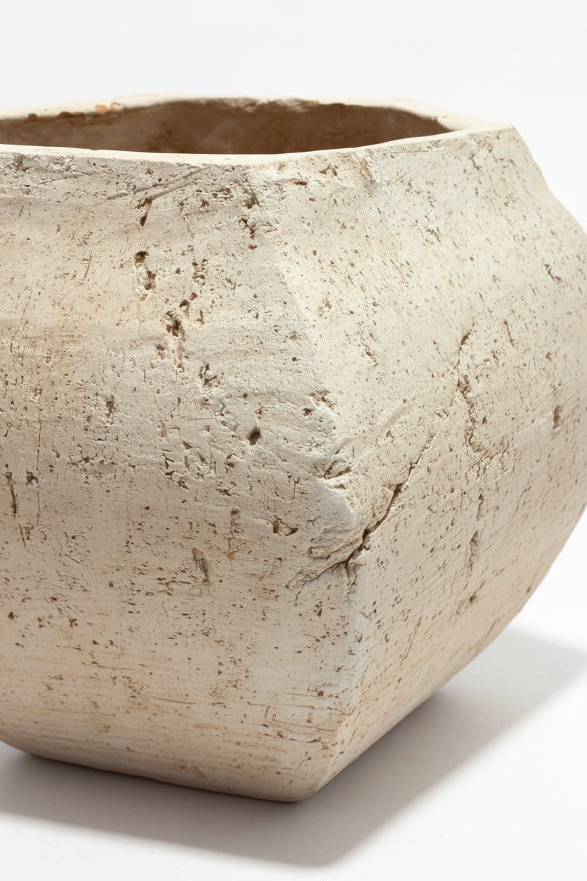 Stone Beige Vase