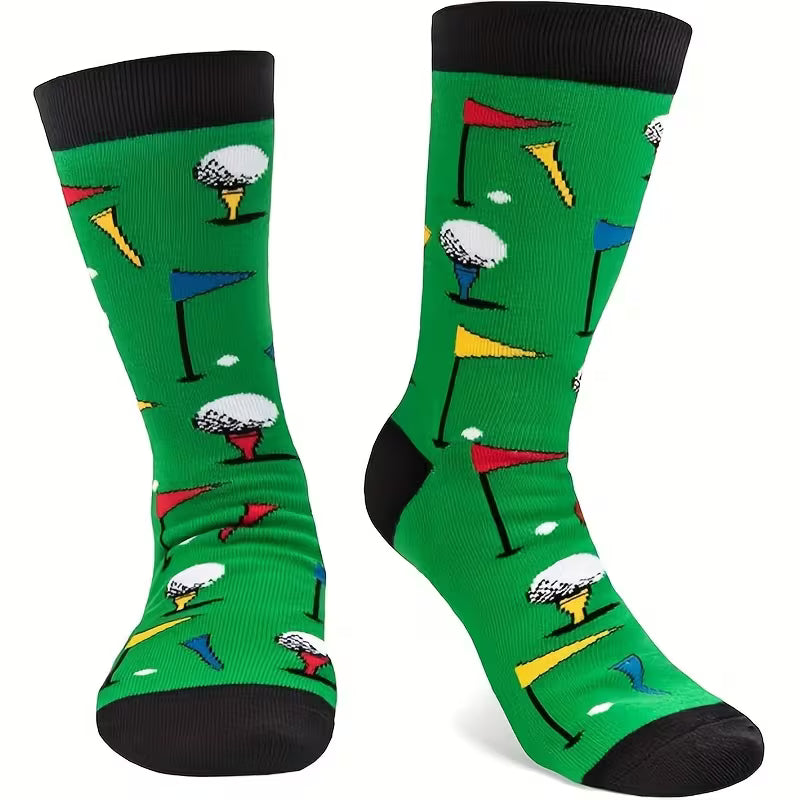 Golfing Novelty Socks