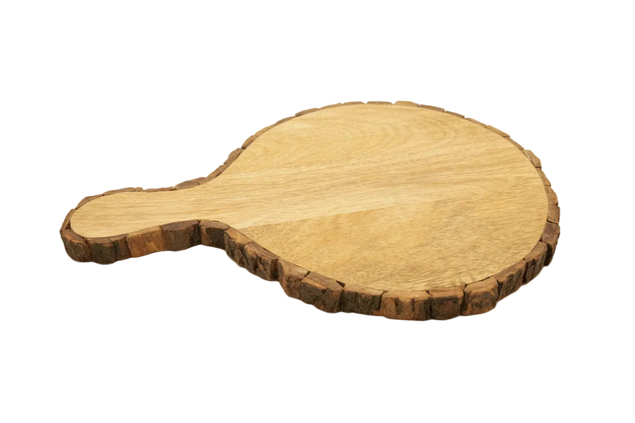 Rustic Bark Cutting Boards