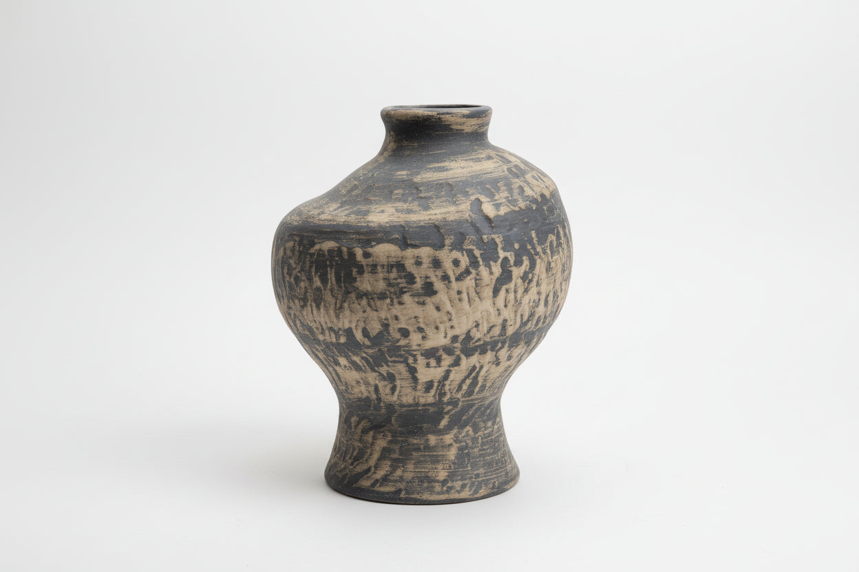 Organic Brown Texture Vase