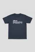 Real Housewives - Navy T-Shirt | DeBary Florida