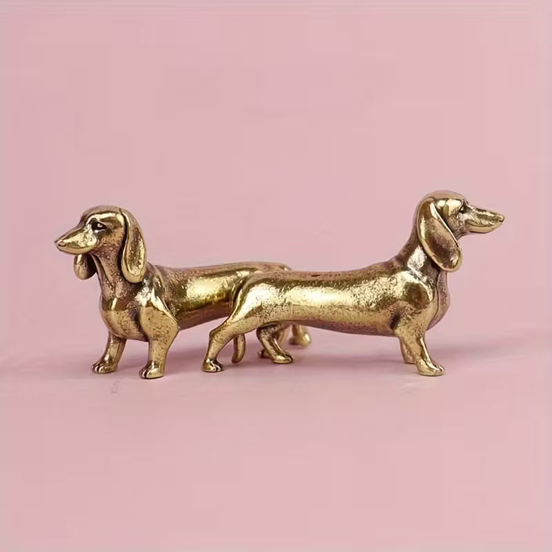 Handmade Lost Wax Dachshund
