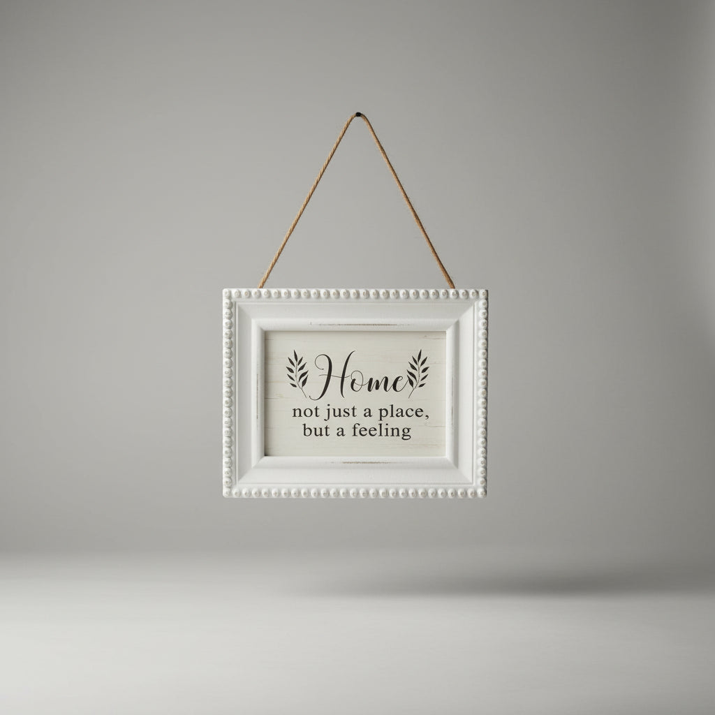 Beaded Wall Hanging Frames | Story, Home, Family