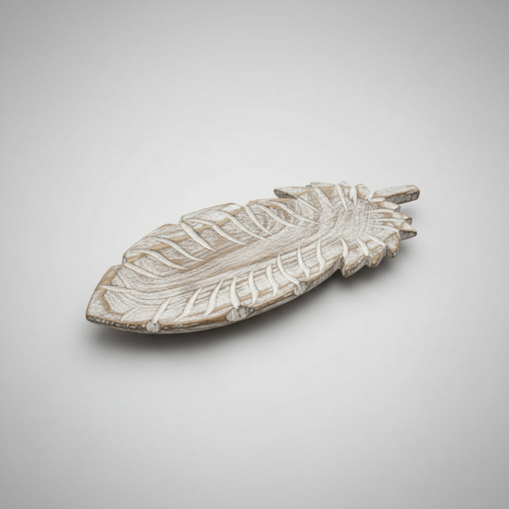 Wood Leaf Trinket Dish