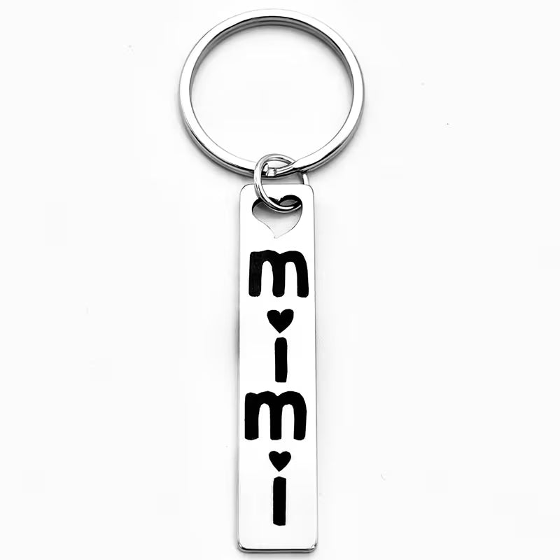 Grandma Stainless Steel Keychains