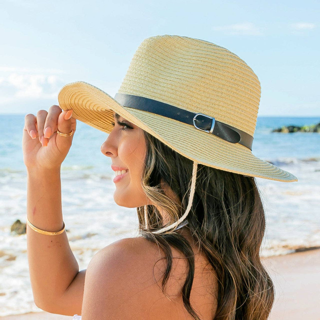 Drawstring Panama Hats