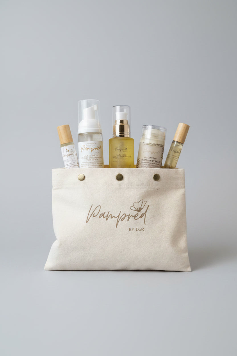 Pampre'd by LGR - Linen Makeup Pouch