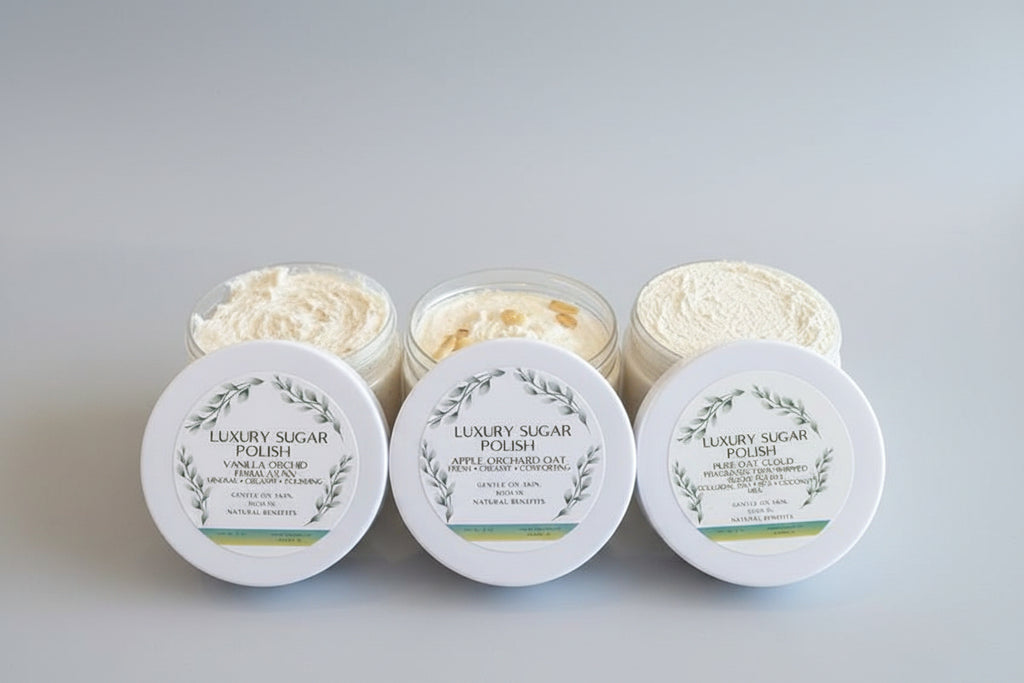 Pampre’d Whipped Sugar Polish | Foaming Cleansing Body Scrub