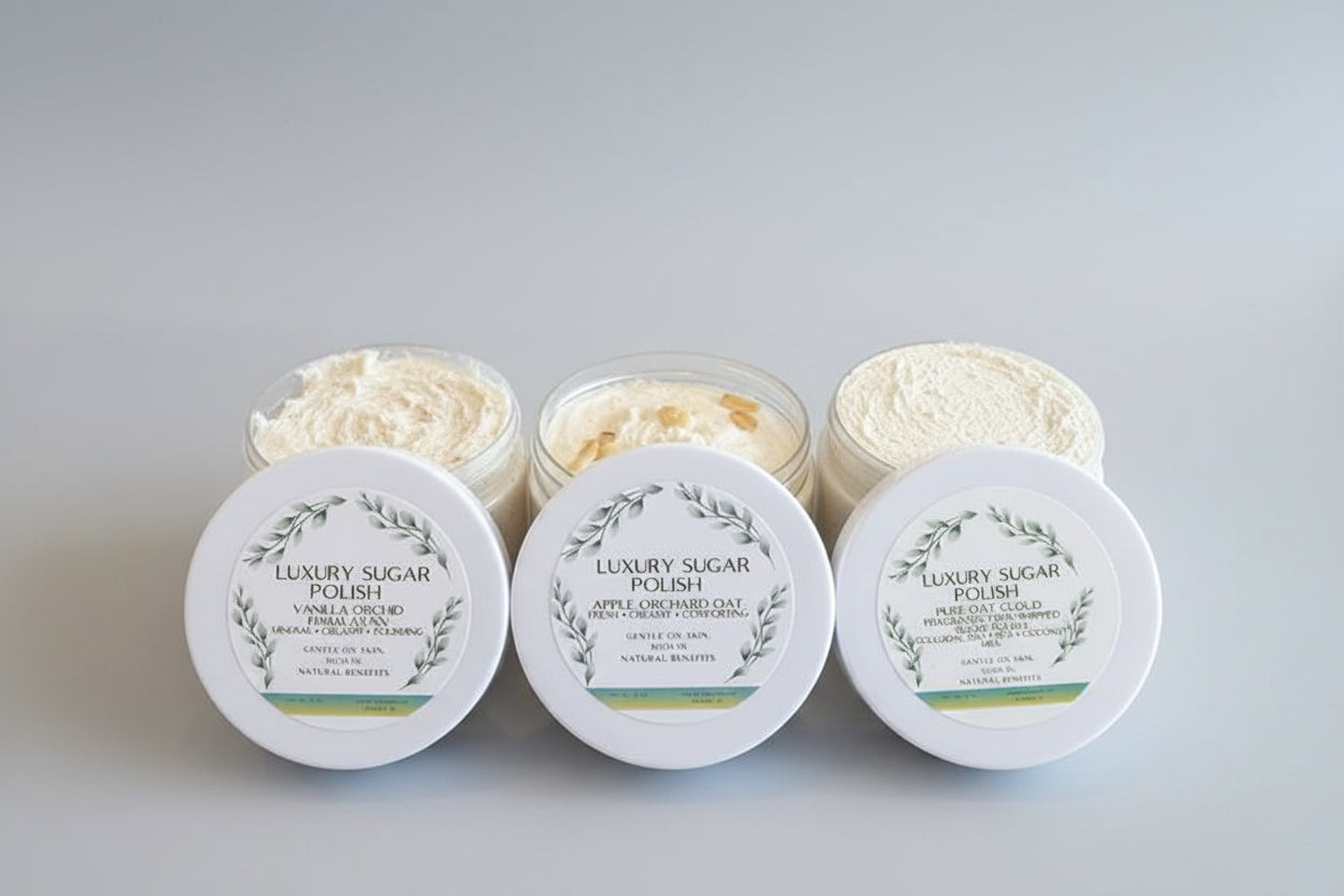 Pampre’d Whipped Sugar Polish | Foaming Cleansing Body Scrub
