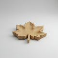 Wooden Leaf Shape Platter