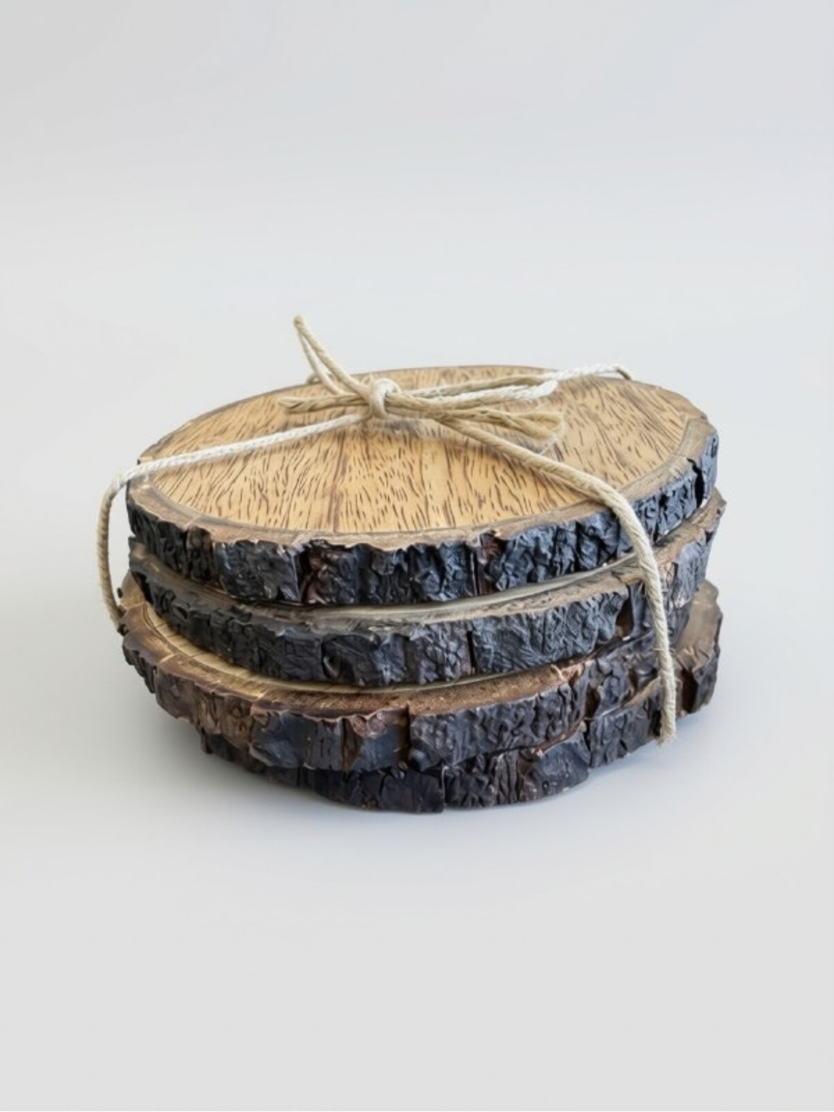 Live-Edge Coasters | Set of 4