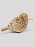 Textured Gold Bird Dish