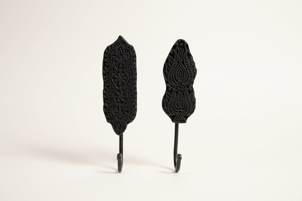 Black Vintage Design Wall Hooks
