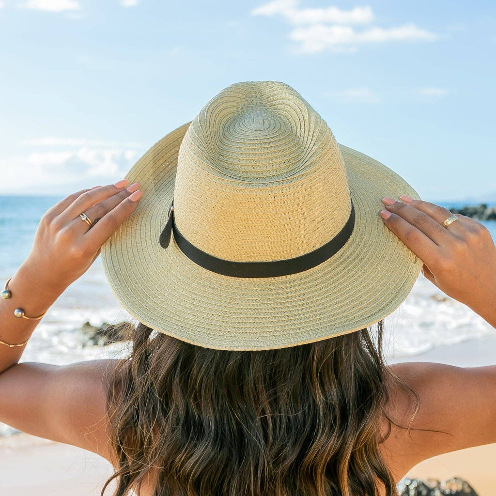 Drawstring Panama Hats