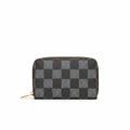 PU Leather Checkered Wallets