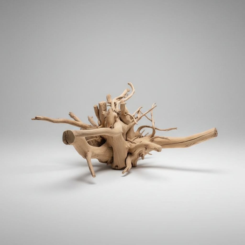 Spider Wood Table Top Decor
