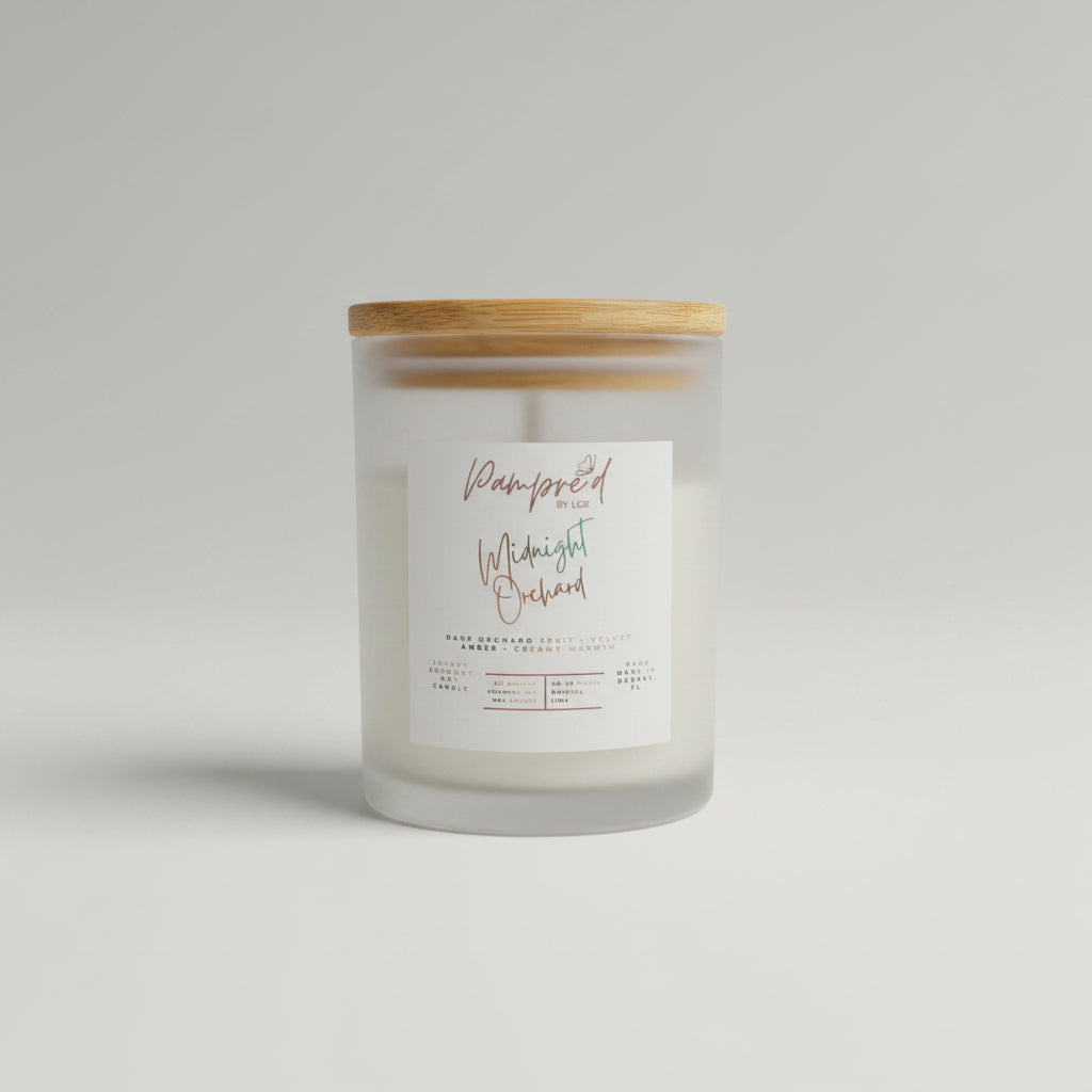 Midnight Orchard™ Luxury Coconut Soy Candle | 7 oz