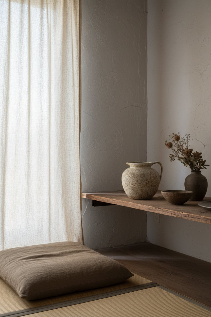 Ivory Clay Vase