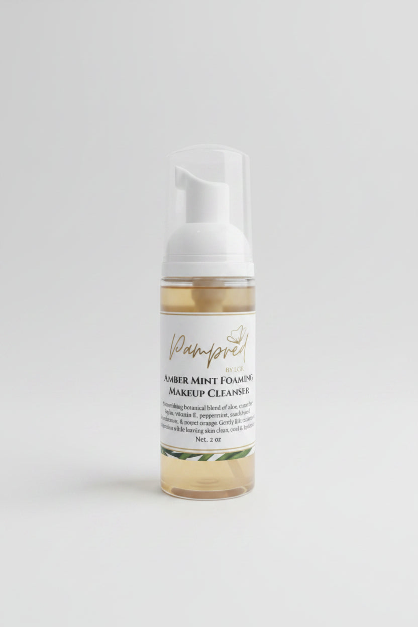 Luxury Cooling Amber Mint Foaming Makeup Cleanser