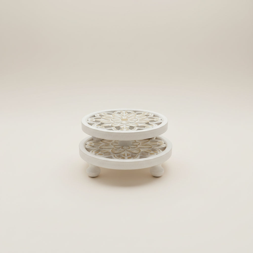 Floral Cut-Out Risers