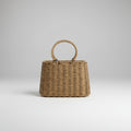 Woven Vine Baskets with Hinged Handles