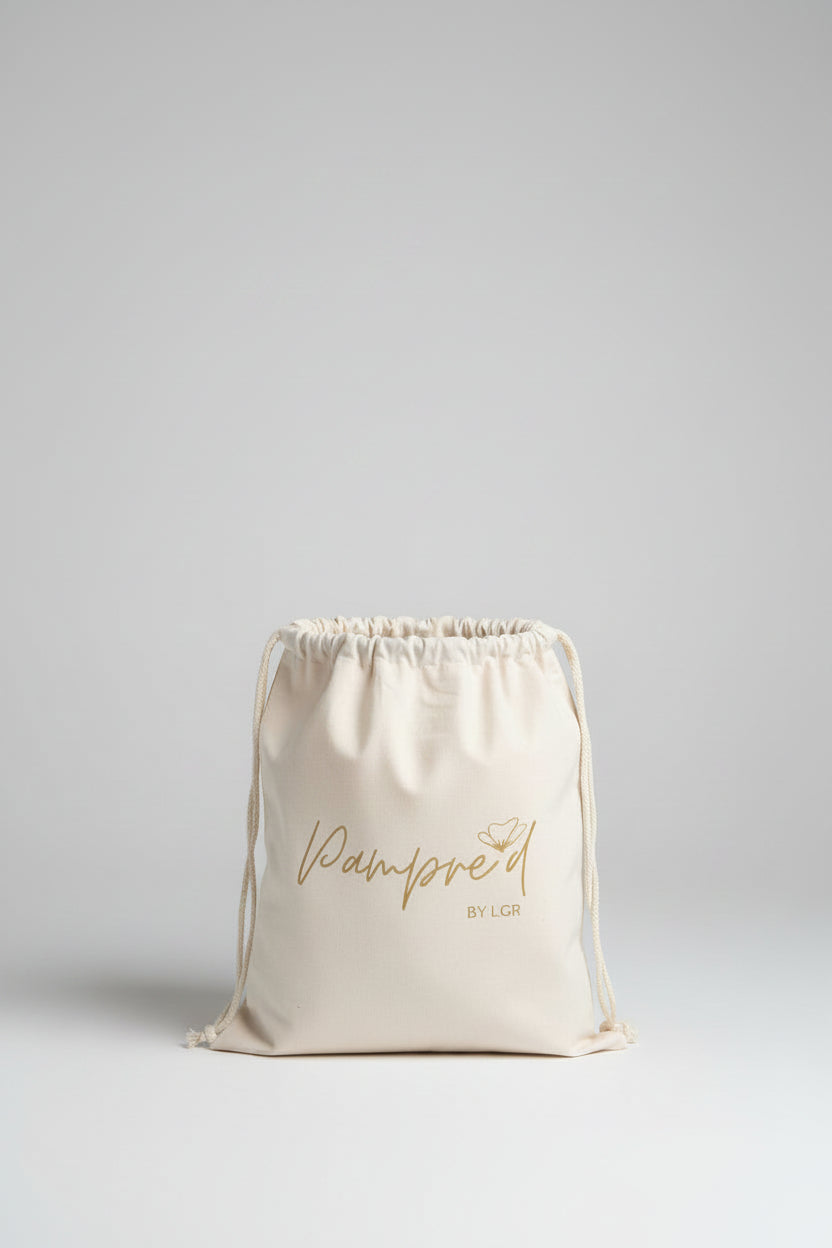 Pampre'd Cotton Drawstring Bag