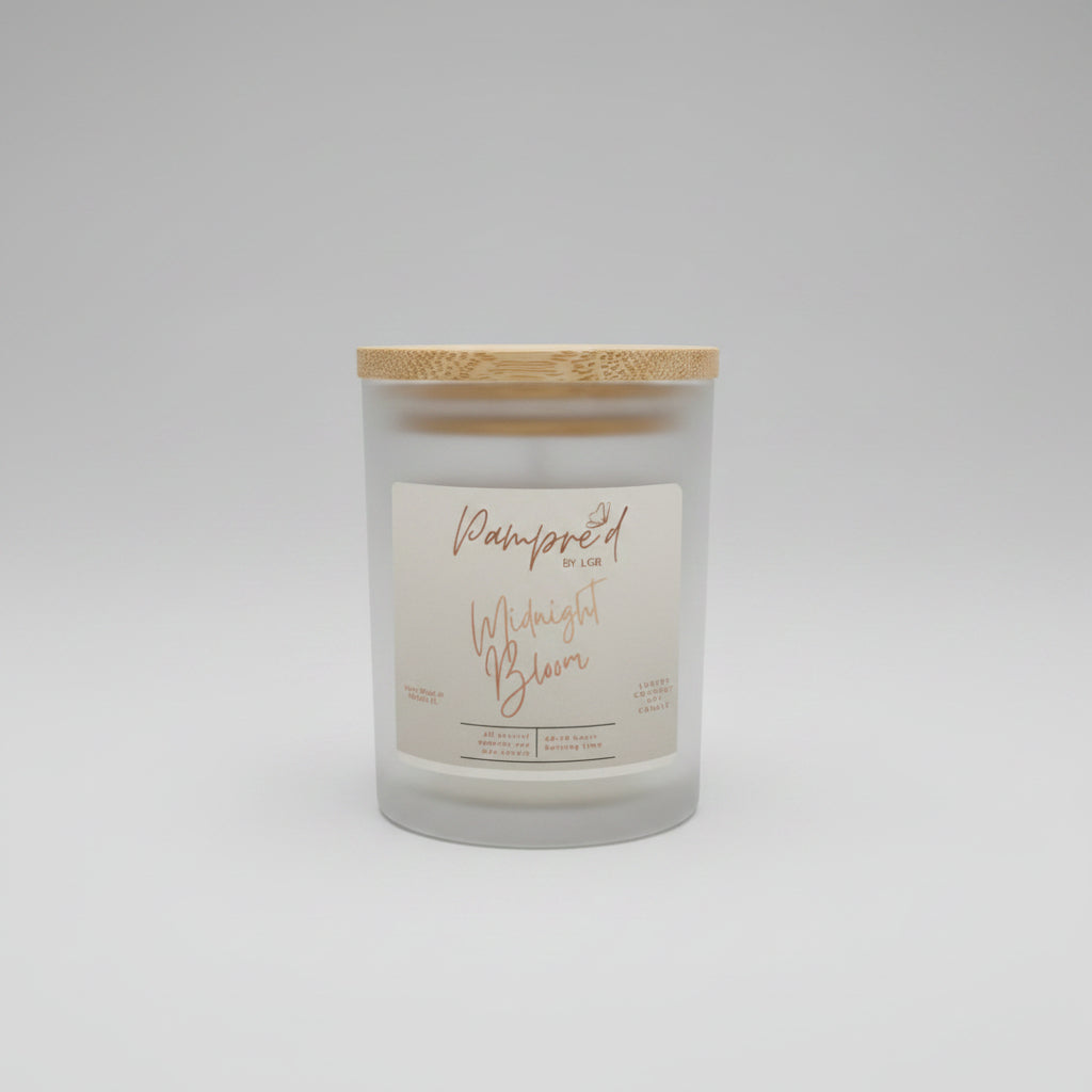 Pampre'd Luxury Candle Collection | Midnight Bloom