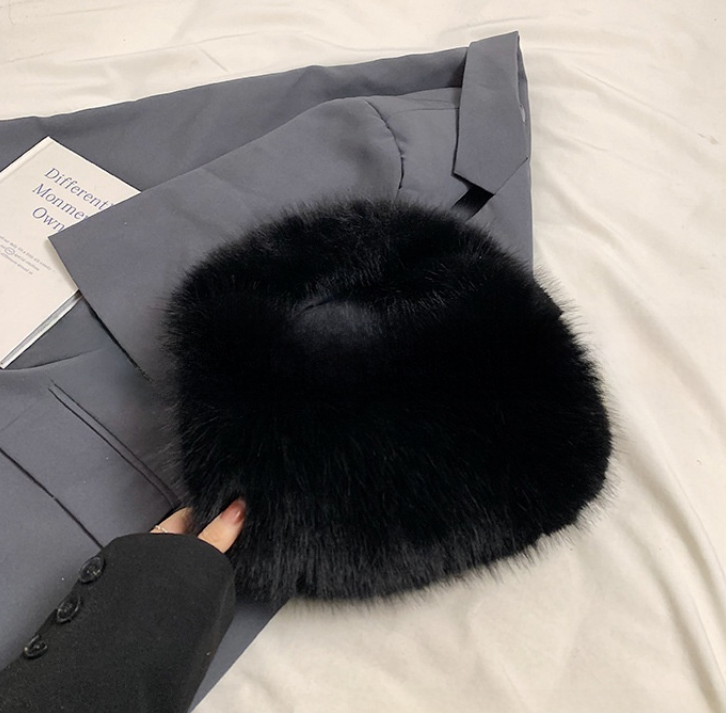 Fuzzy Small Clutch Purse