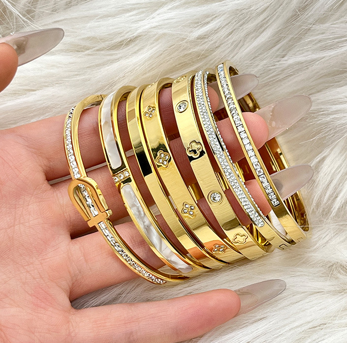 Luxury Stainless Steel Bangles