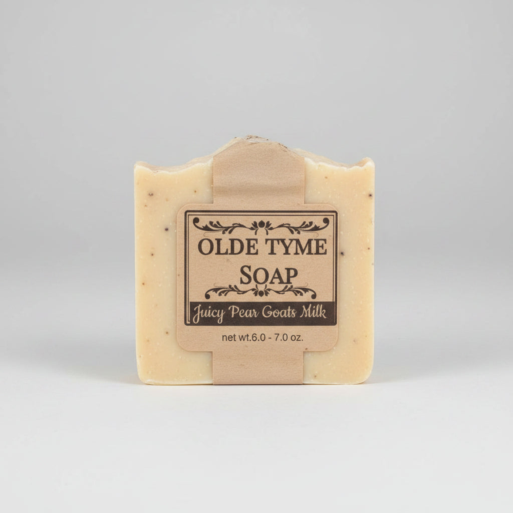 Juicy Pear Goats Milk Soap