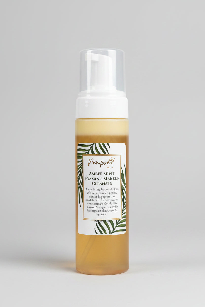 Luxury Cooling Amber Mint Foaming Makeup Cleanser