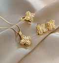 Rotating Four Leaf Clover Jewelry