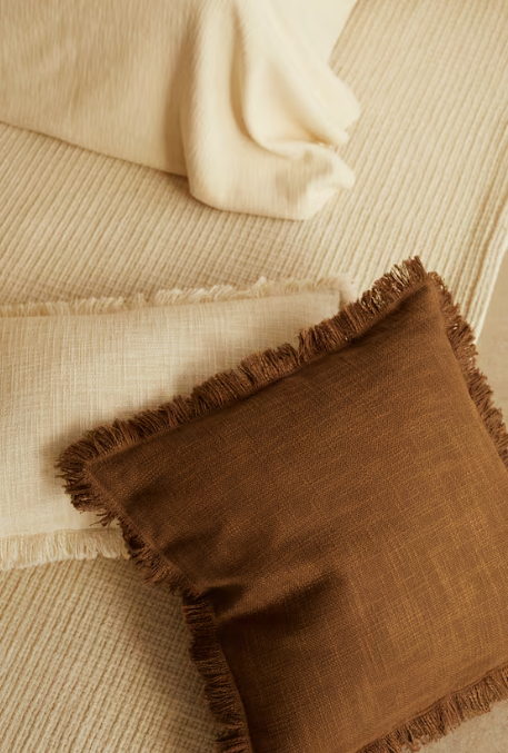 Slub-Weave Throw Pillows