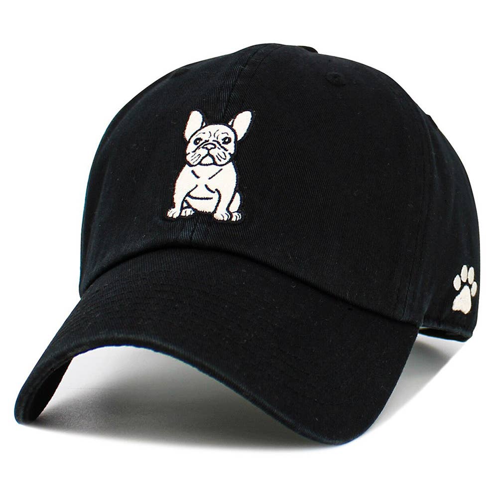 French Bulldog Embroidered Baseball Cap
