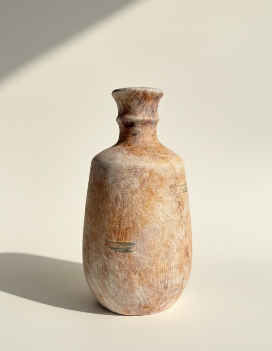 Terracotta Bottle Neck Vase