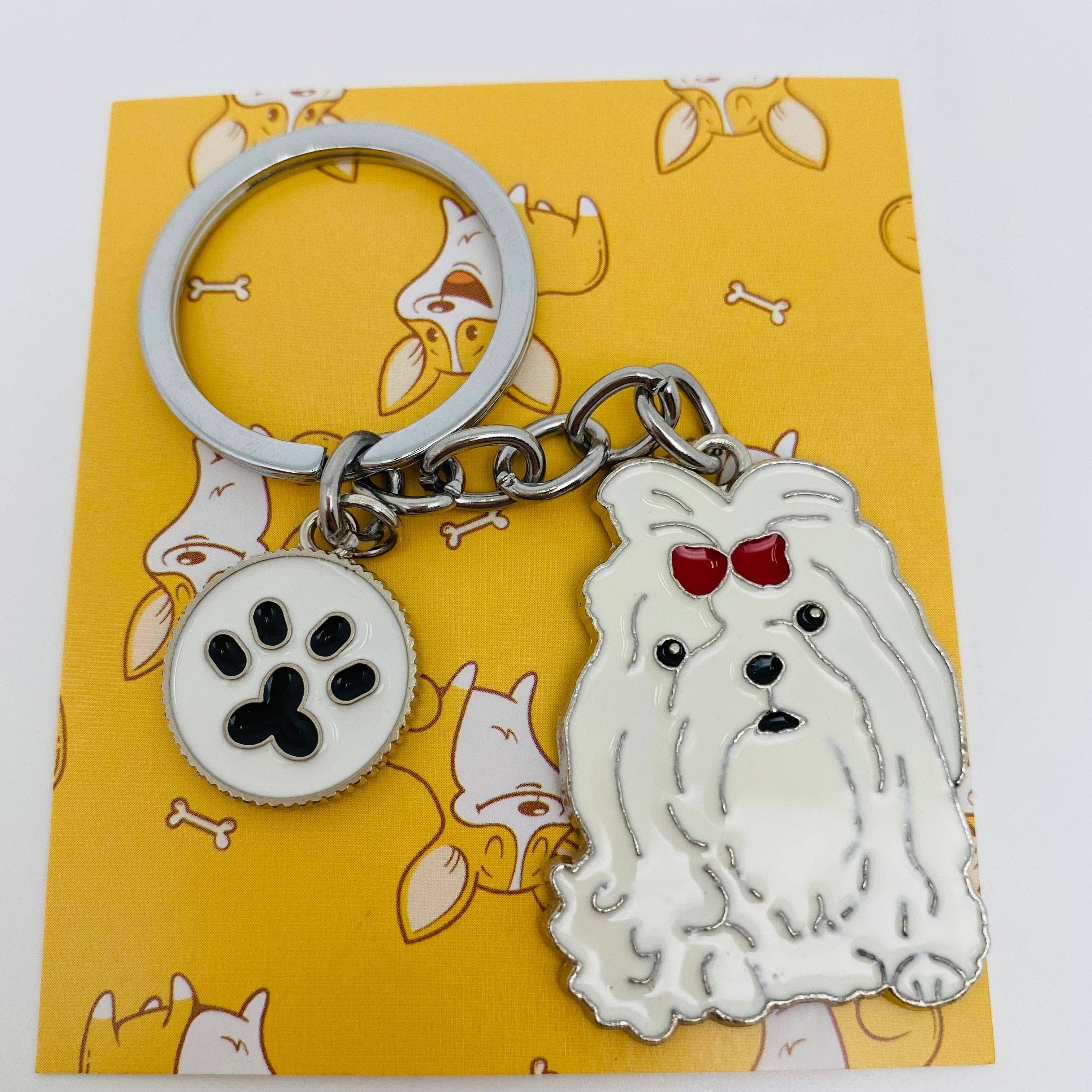 Shih Tzu Keychain