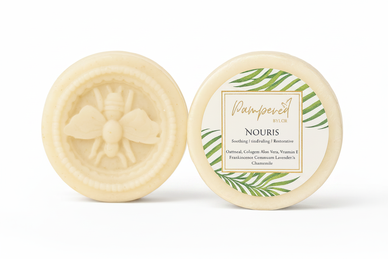 Nouris "Oatmeal Collagene Facial Soap" by Pampre’d