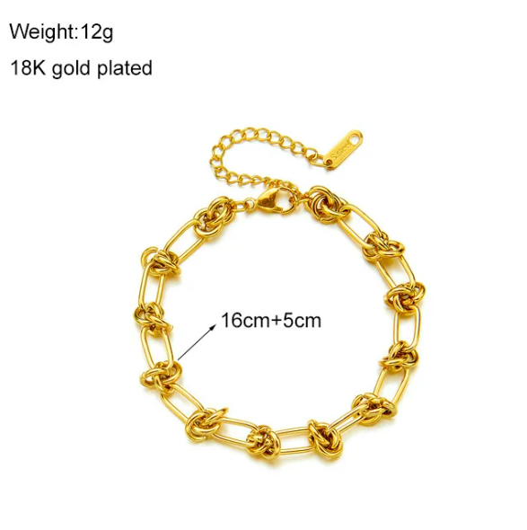 Cross Chain Bracelet