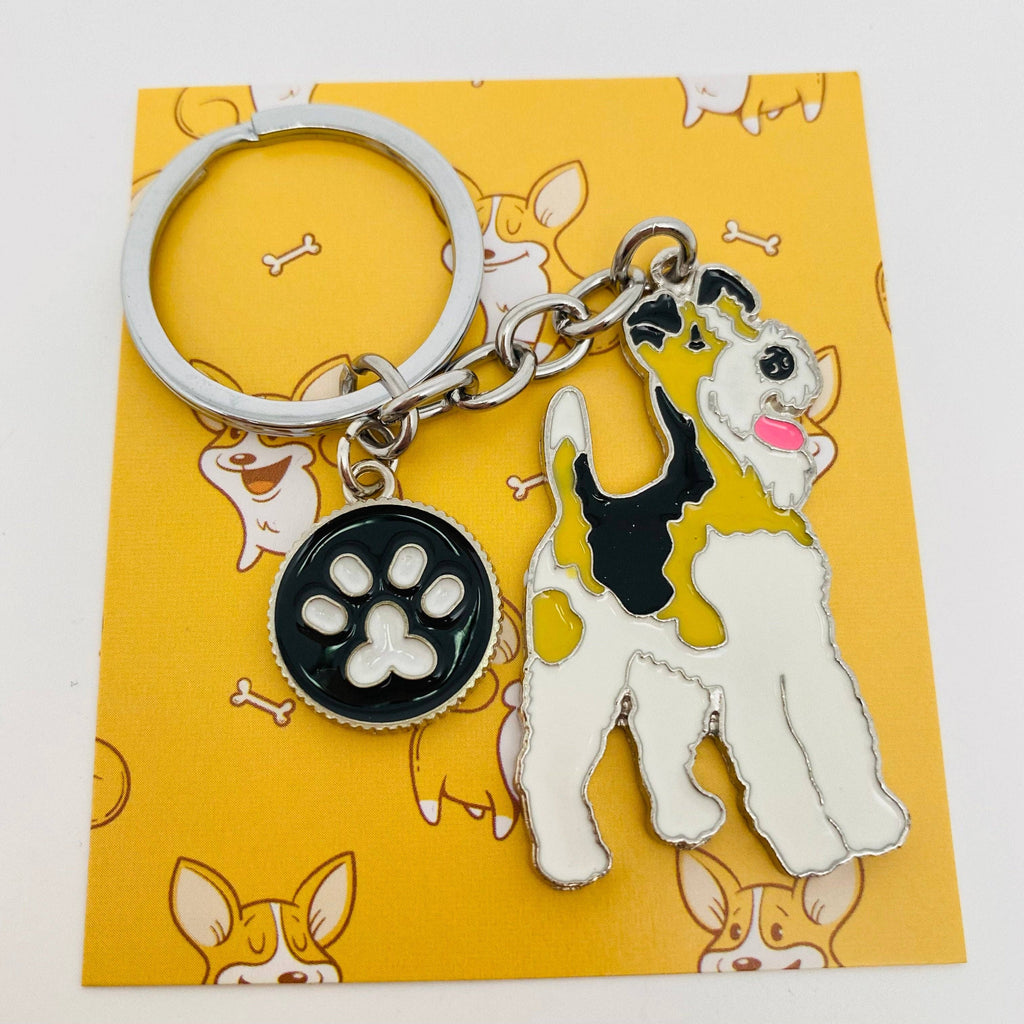 Airedale Keychain