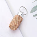 Bling Mini Pill Case Keychains