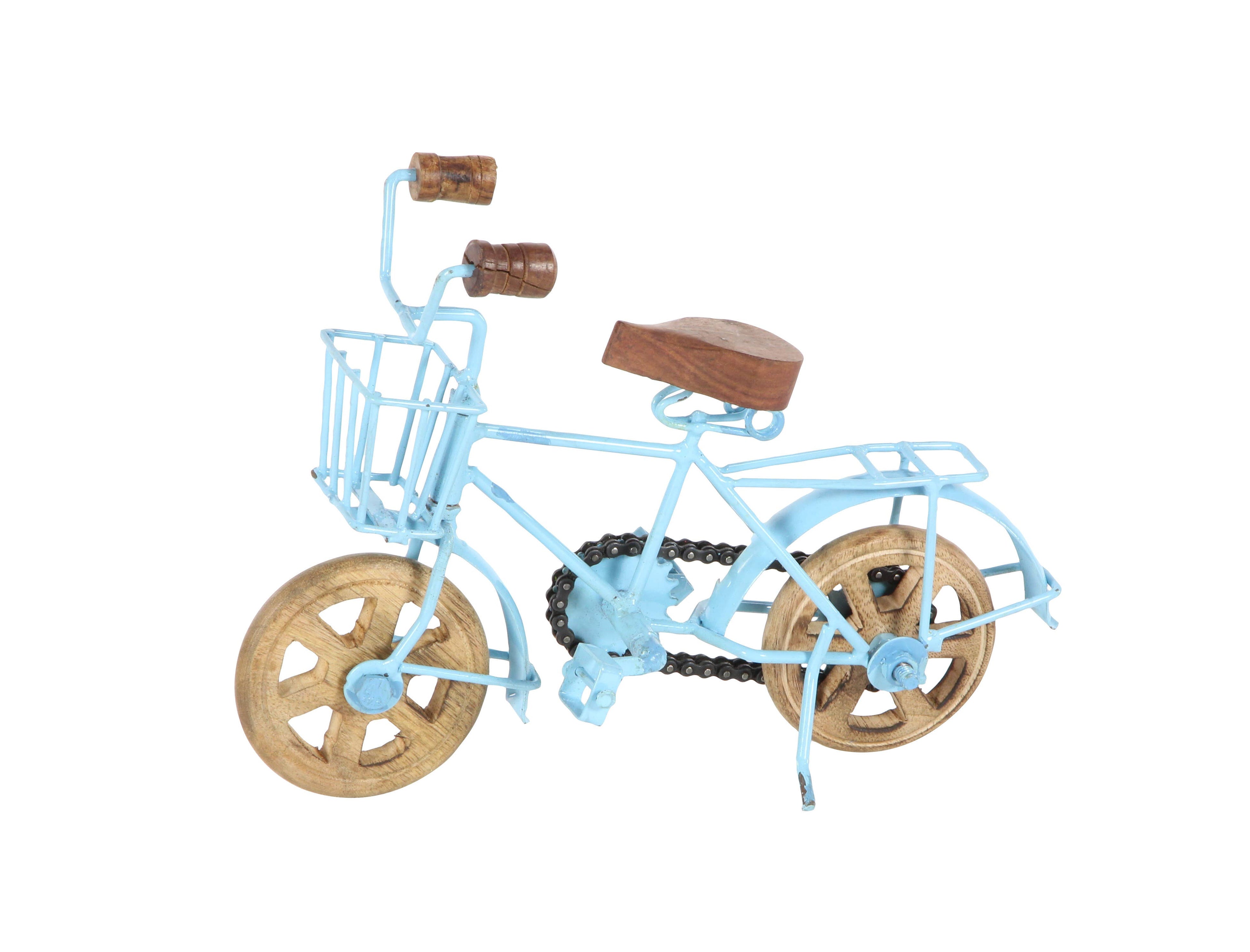 Vintage Metal Bike Sculpture
