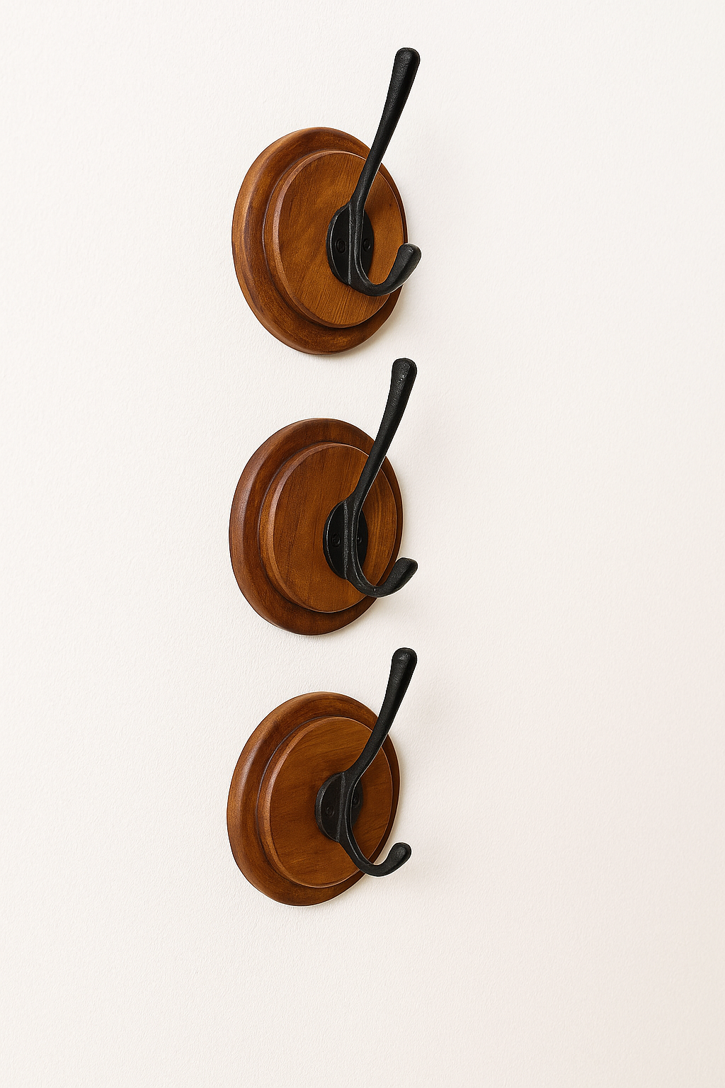 Rustic Elm Wall Hooks